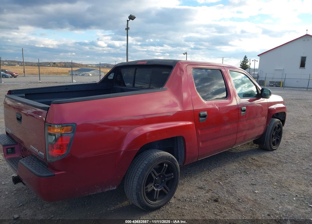 2006 HONDA RIDGELINE RT VIN: 2HJYK16296H552902