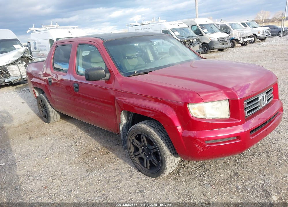 2006 HONDA RIDGELINE RT VIN: 2HJYK16296H552902