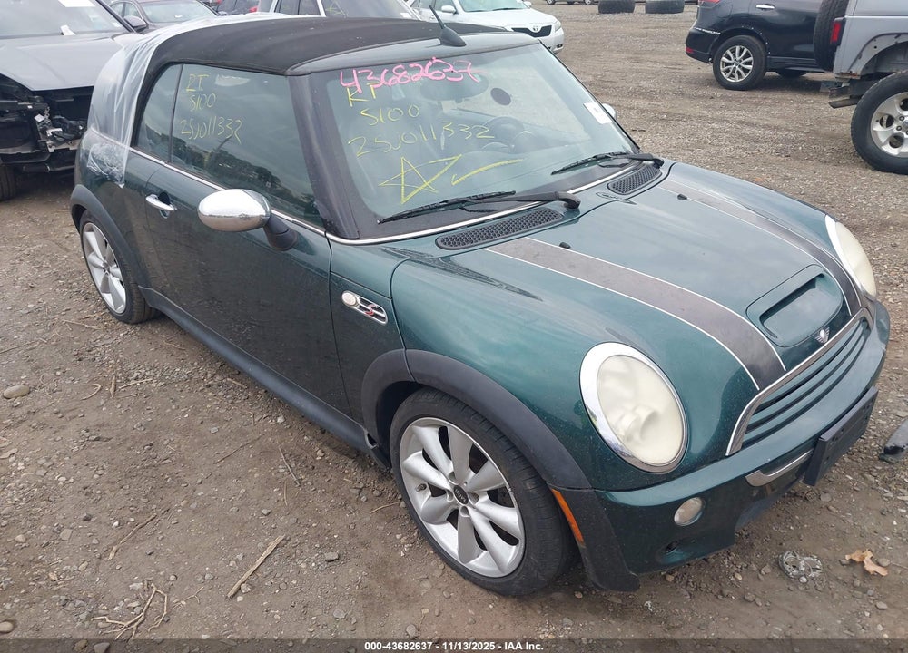 2006 MINI COOPER S VIN: WMWRH33566TK59735