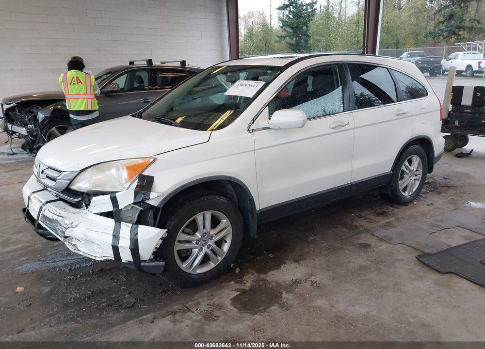 2010 HONDA CR-V EX-L VIN: JHLRE4H76AC015574