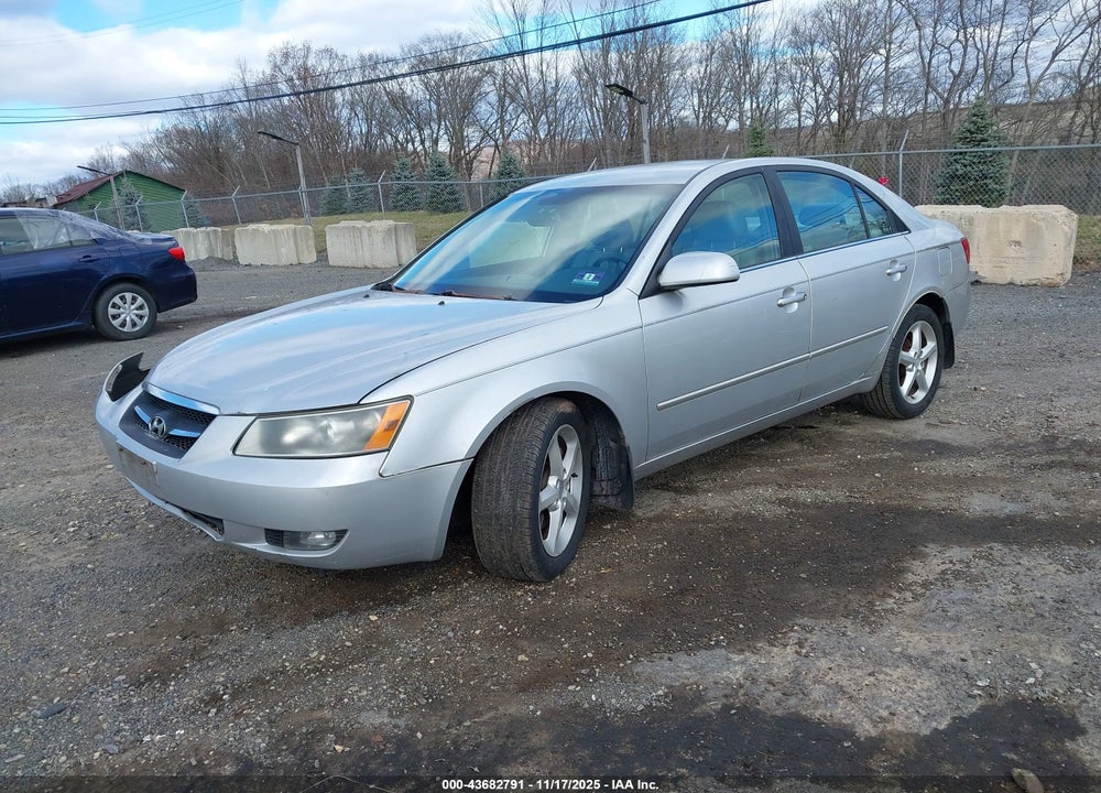 2007 HYUNDAI SONATA LIMITED/SE V6 VIN: 5NPEU46F07H186648