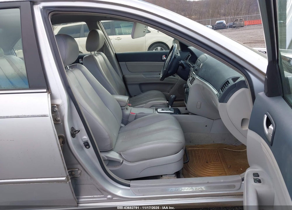 2007 HYUNDAI SONATA LIMITED/SE V6 VIN: 5NPEU46F07H186648