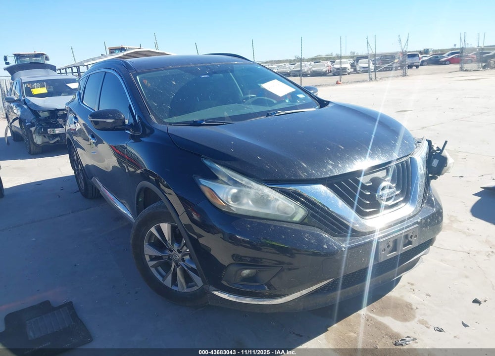 2015 NISSAN MURANO SV VIN: 5N1AZ2MH0FN237746
