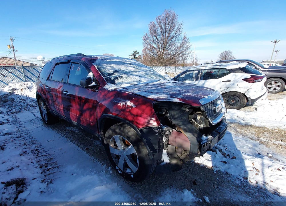 2010 GMC ACADIA SLE VIN: 1GKLRLED6AJ218296
