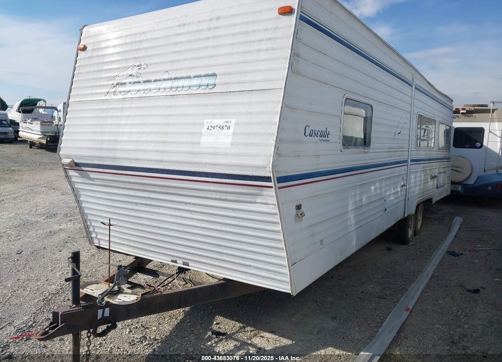 2002 COACHMEN TRAVEL TRAILER VIN: 1TC2B065723032875