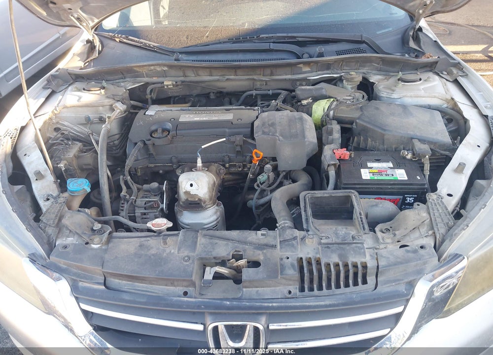 2013 HONDA ACCORD LX VIN: 1HGCR2F3XDA079713