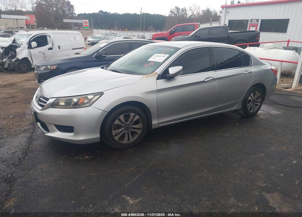 2013 HONDA ACCORD LX VIN: 1HGCR2F3XDA079713