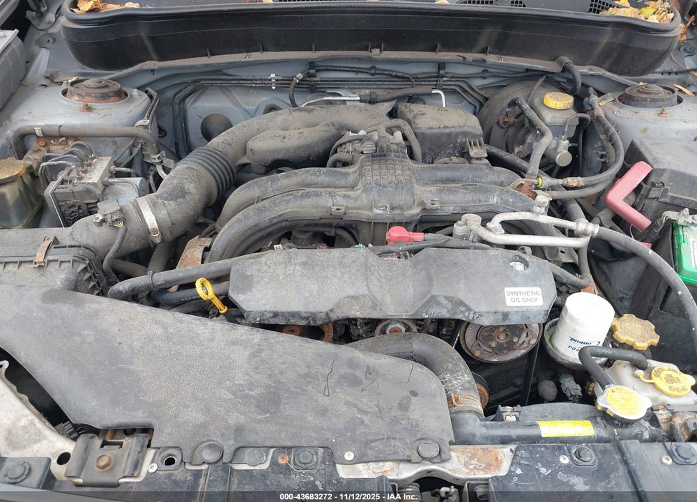 2011 SUBARU FORESTER 2.5X VIN: JF2SHABC2BH758569