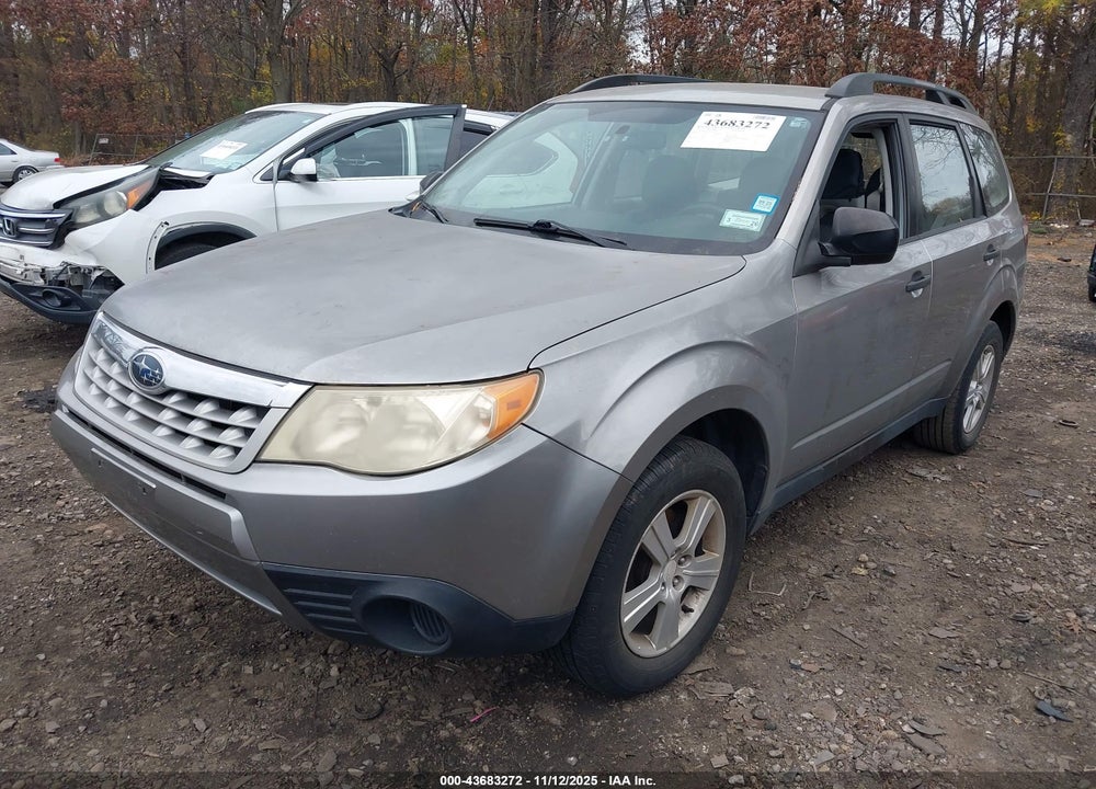2011 SUBARU FORESTER 2.5X VIN: JF2SHABC2BH758569