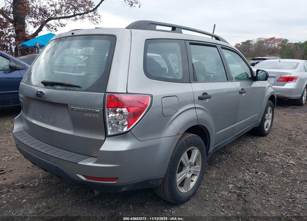 2011 SUBARU FORESTER 2.5X VIN: JF2SHABC2BH758569