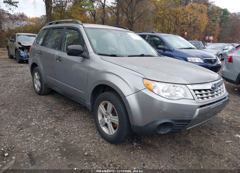 2011 SUBARU FORESTER 2.5X VIN: JF2SHABC2BH758569