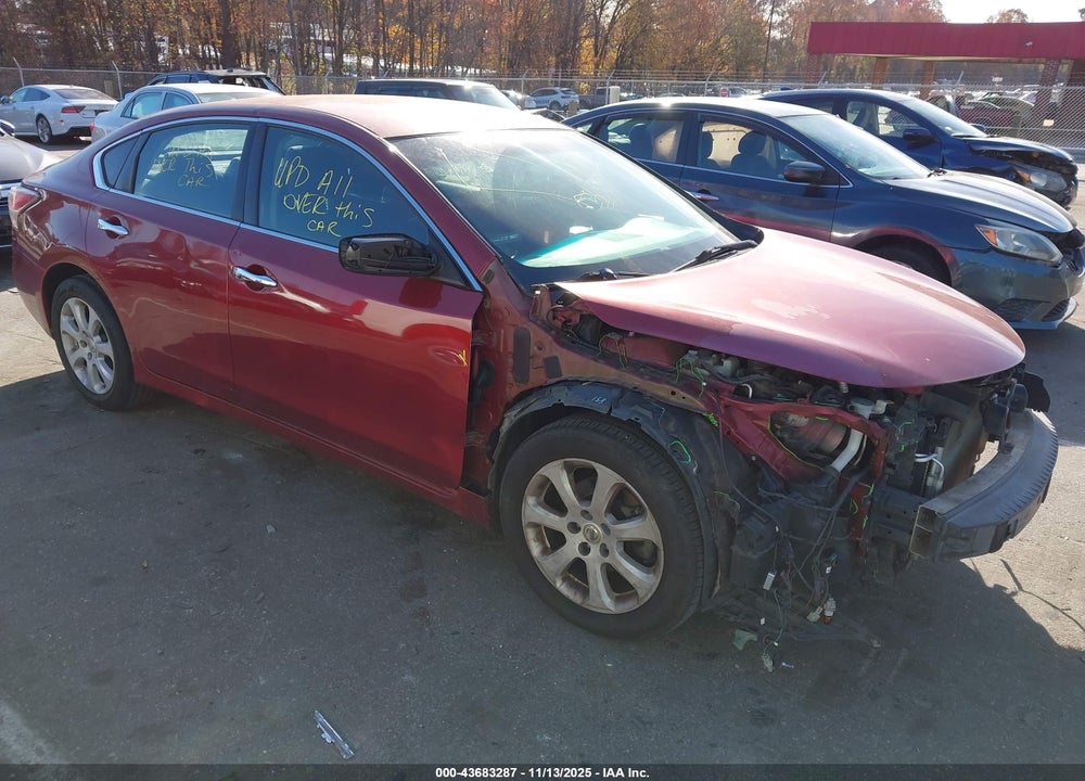 2015 NISSAN ALTIMA 2.5/2.5 S/2.5 SL/2.5 SV VIN: 1N4AL3AP0FN344695