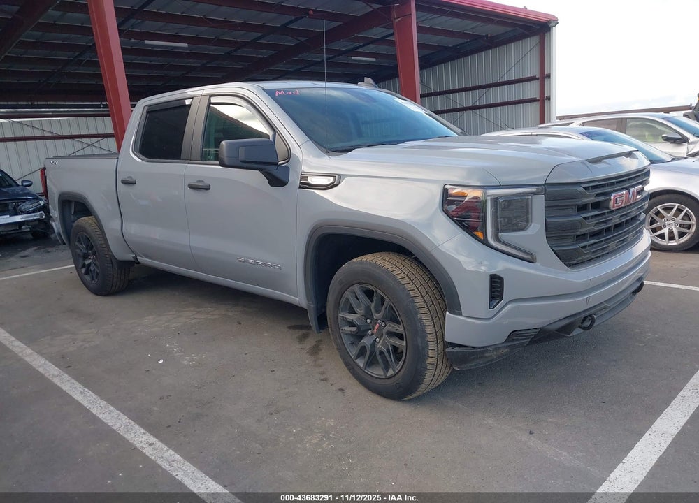 2025 GMC SIERRA 1500 4WD  SHORT BOX PRO VIN: 1GTPUAEK4SZ168189