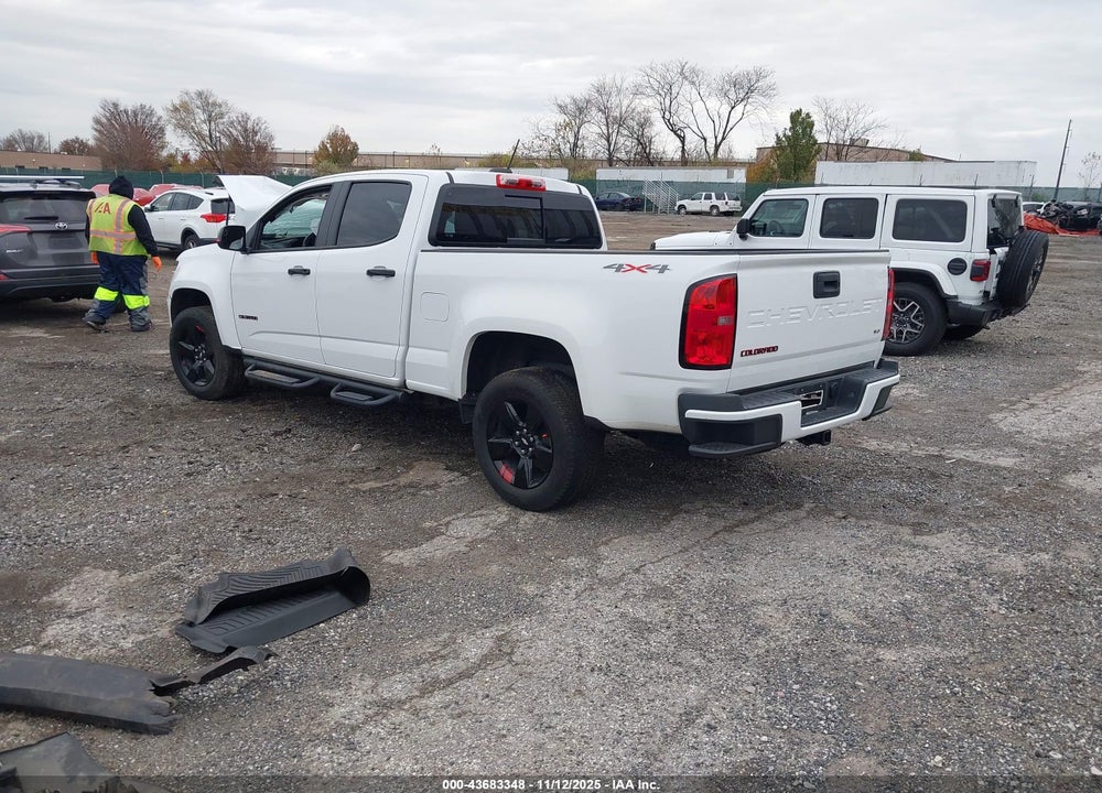2022 CHEVROLET COLORADO 4WD  LONG BOX LT VIN: 1GCGTCEN4N1161559