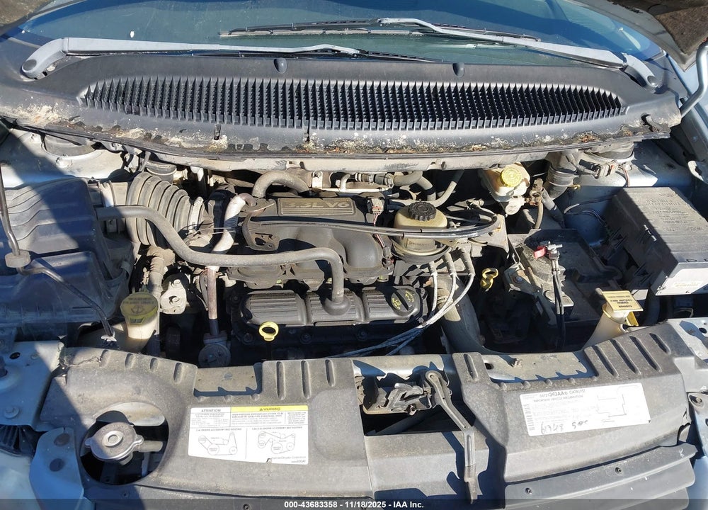 2005 DODGE GRAND CARAVAN SE VIN: 1D4GP24R15B350573