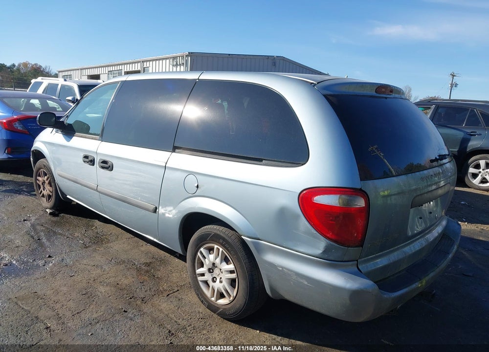 2005 DODGE GRAND CARAVAN SE VIN: 1D4GP24R15B350573
