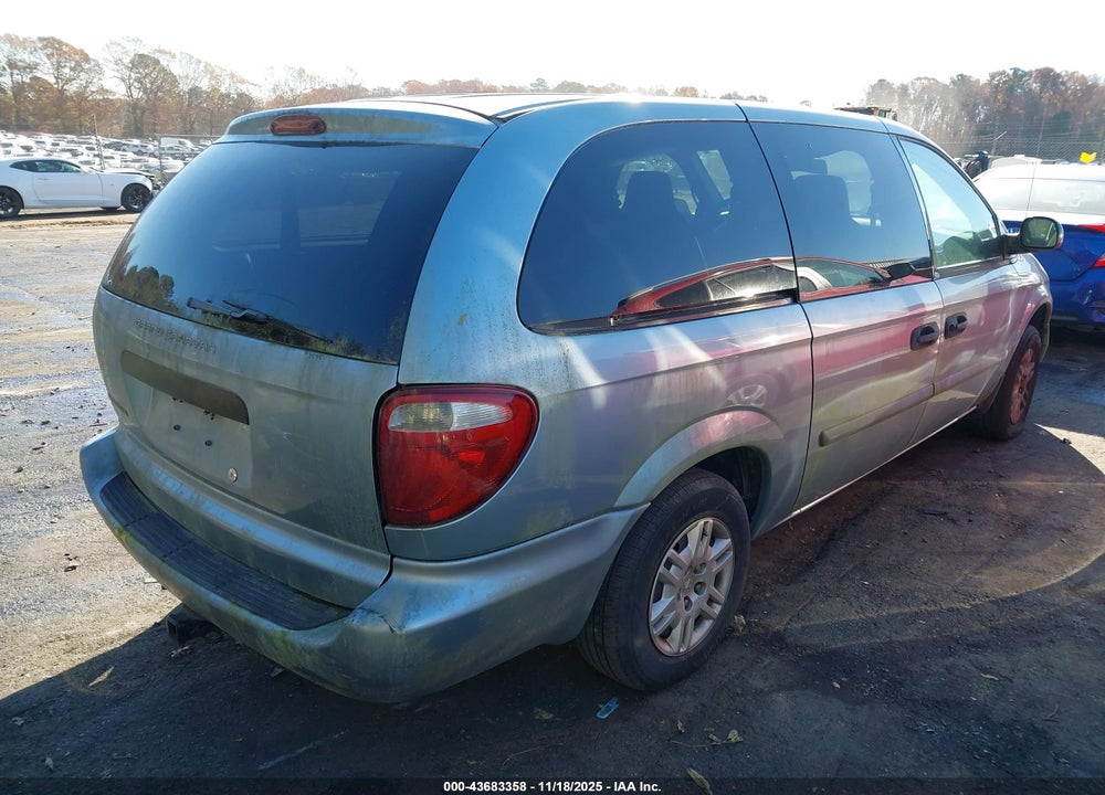 2005 DODGE GRAND CARAVAN SE VIN: 1D4GP24R15B350573