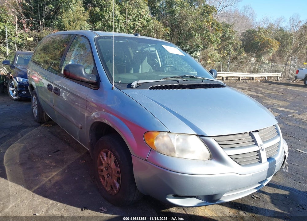 2005 DODGE GRAND CARAVAN SE VIN: 1D4GP24R15B350573