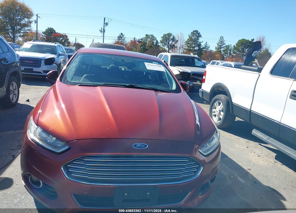2014 FORD FUSION VIN: 3FA6P0RU3ER373848