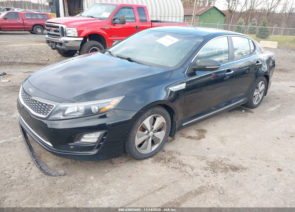 2014 KIA OPTIMA HYBRID EX VIN: KNAGN4AD1E5065374