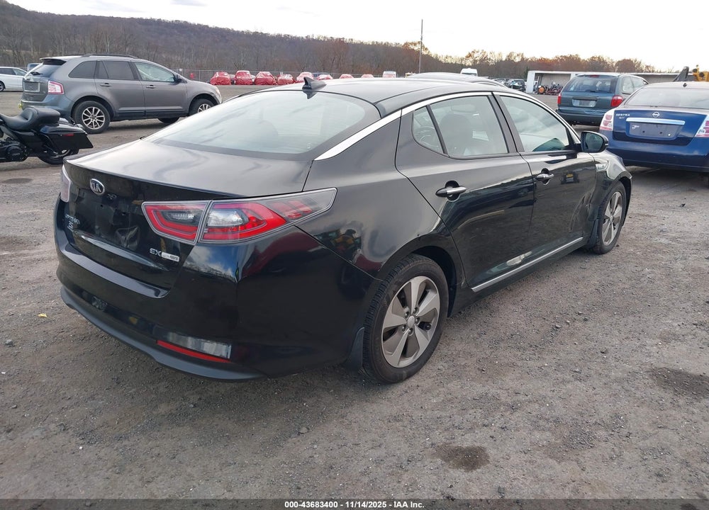 2014 KIA OPTIMA HYBRID EX VIN: KNAGN4AD1E5065374