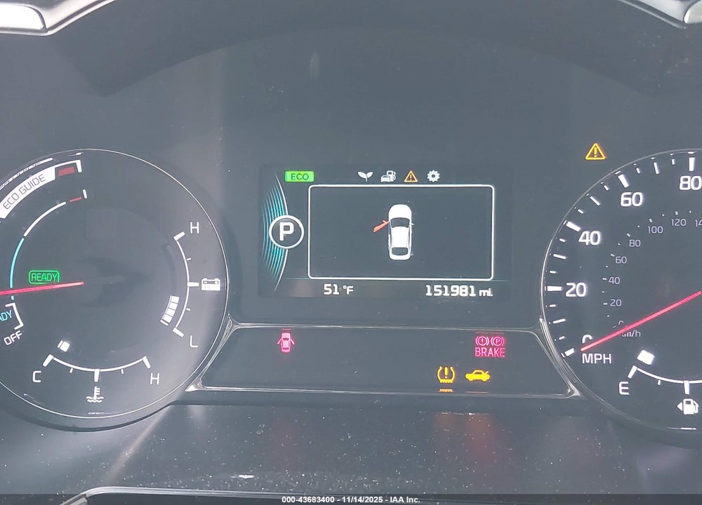 2014 KIA OPTIMA HYBRID EX VIN: KNAGN4AD1E5065374