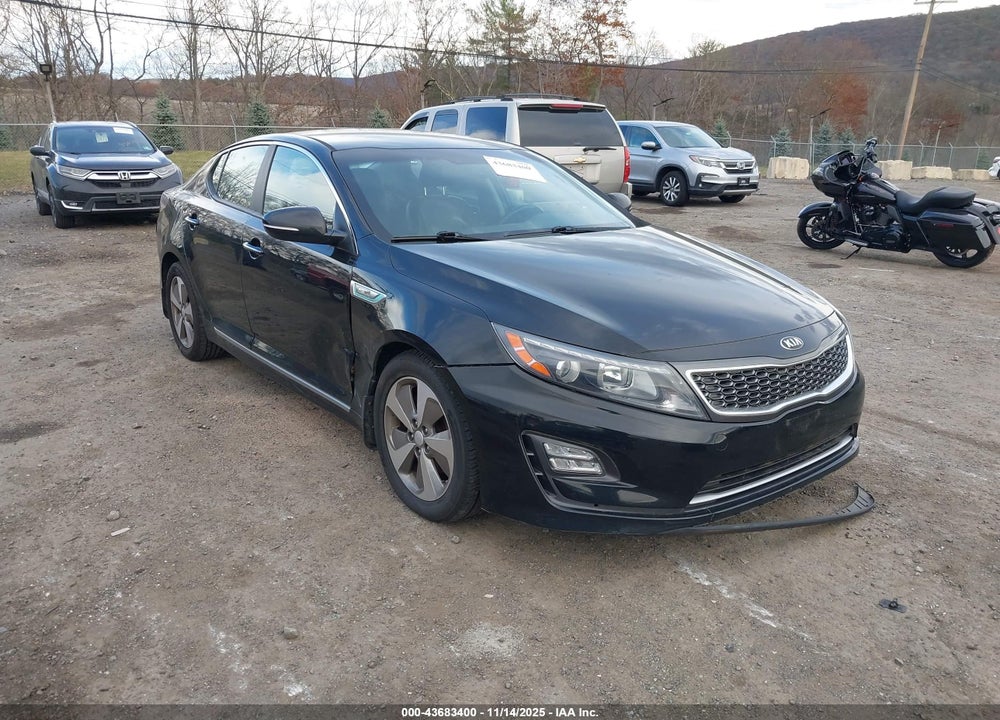 2014 KIA OPTIMA HYBRID EX VIN: KNAGN4AD1E5065374