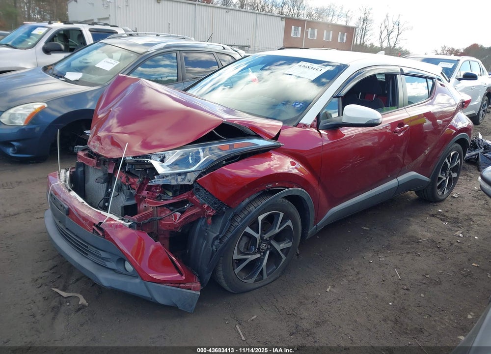 2018 TOYOTA C-HR XLE PREMIUM VIN: NMTKHMBX3JR053338
