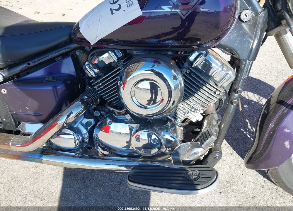 2001 YAMAHA XVS65 A VIN: JYAVM01E41A032803