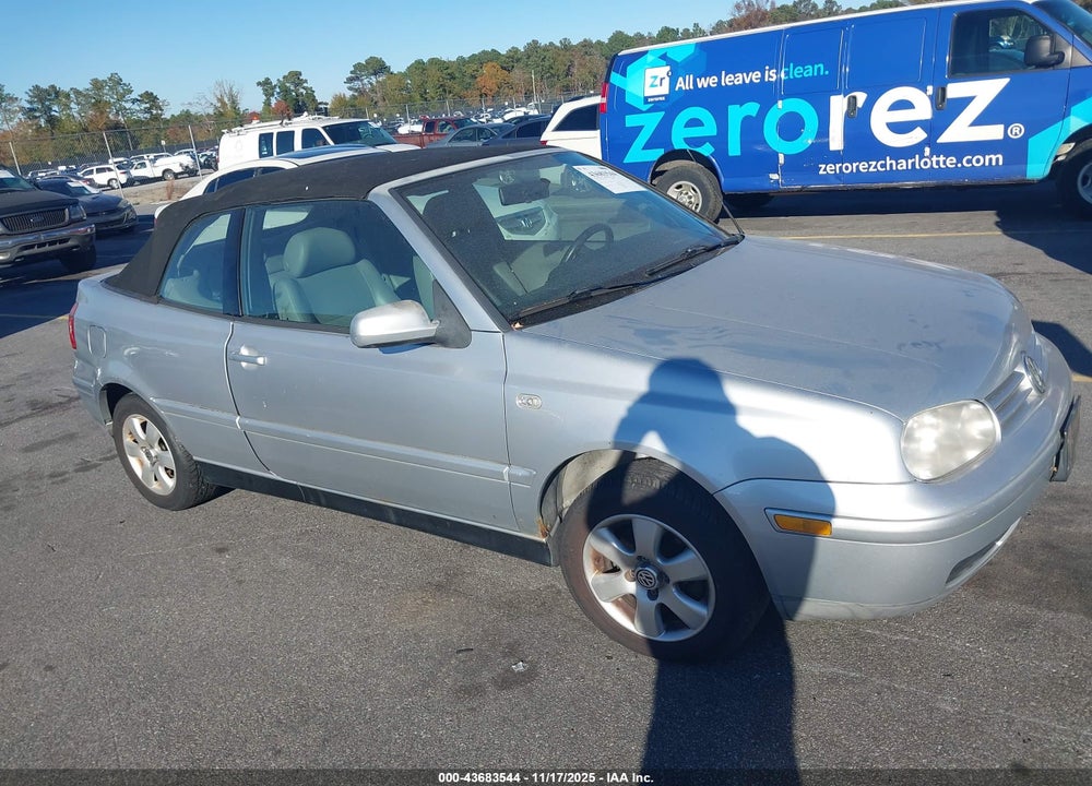 2002 VOLKSWAGEN CABRIO GLX VIN: 3VWDC21VX2M807749