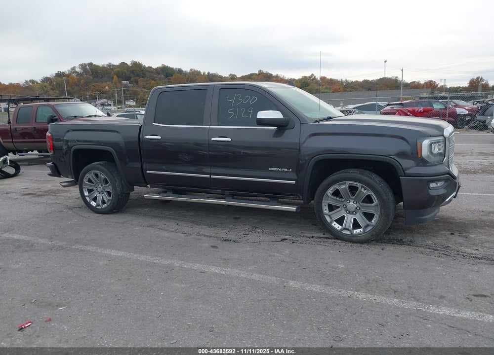 2016 GMC SIERRA 1500 DENALI VIN: 3GTU2PEJ1GG136598