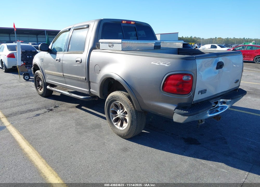 2002 FORD F-150 LARIAT/XLT VIN: 1FTRW08682KA73218