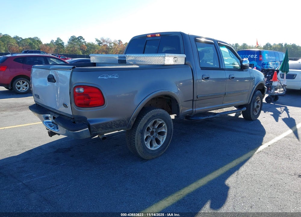 2002 FORD F-150 LARIAT/XLT VIN: 1FTRW08682KA73218