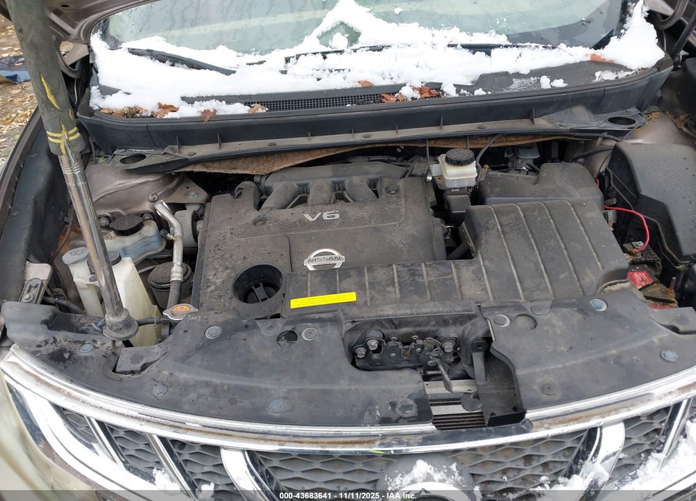2012 NISSAN MURANO SL VIN: JN8AZ1MW6CW226743