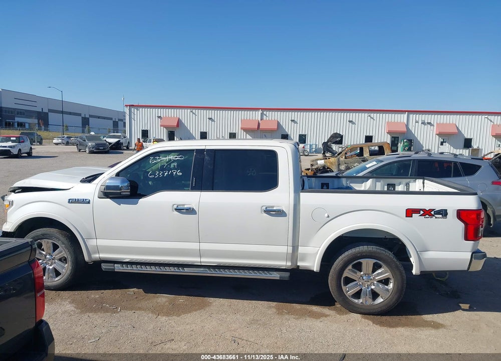 2020 FORD F-150 LARIAT VIN: 1FTEW1E59LKE92874