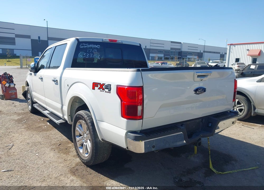 2020 FORD F-150 LARIAT VIN: 1FTEW1E59LKE92874