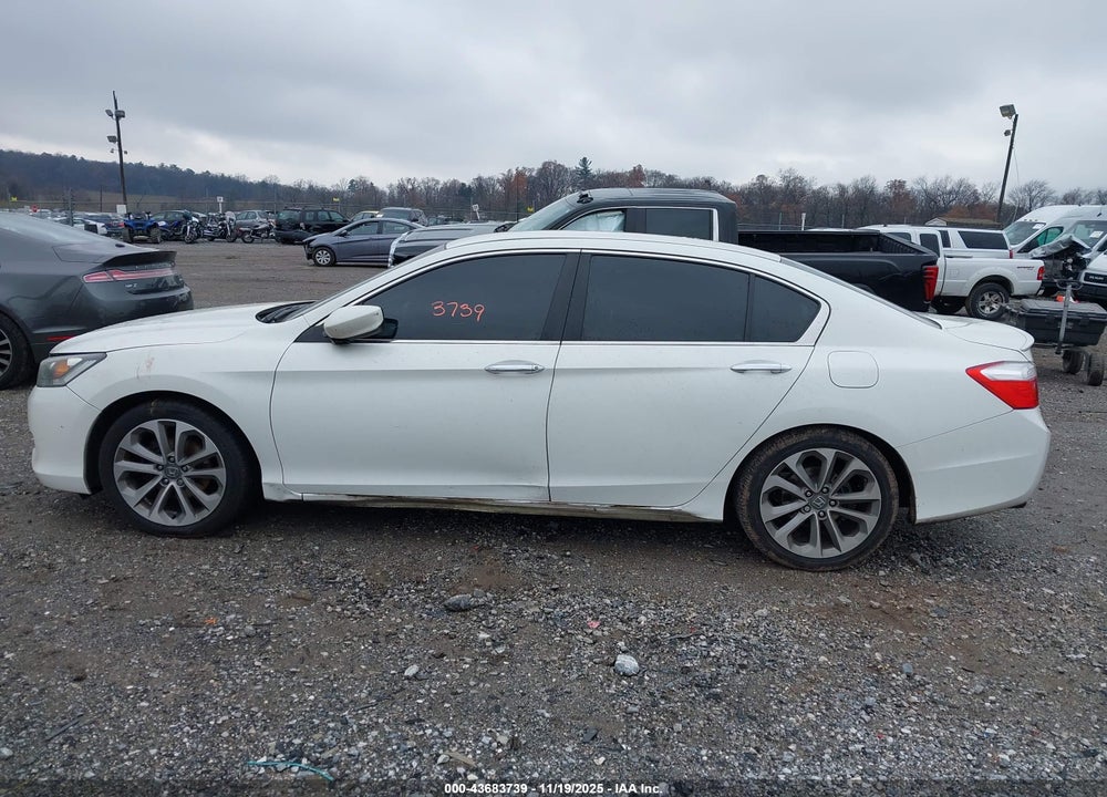 2013 HONDA ACCORD SPORT VIN: 1HGCR2F57DA102026