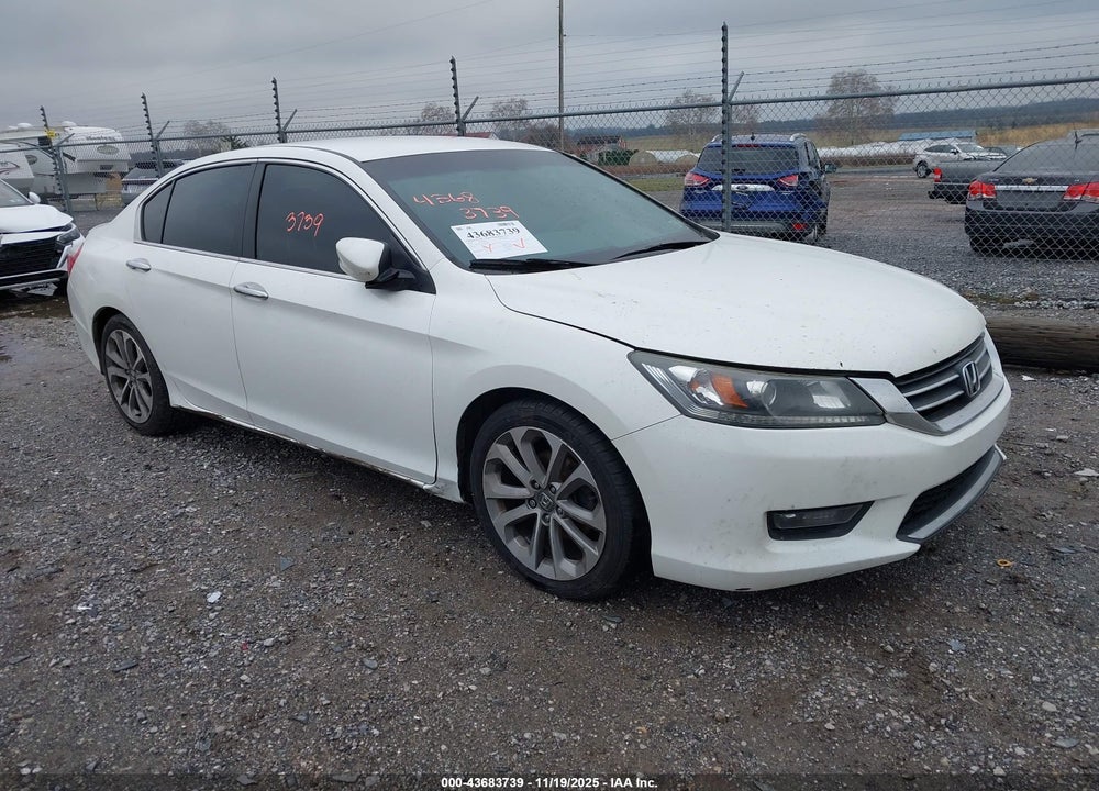 2013 HONDA ACCORD SPORT VIN: 1HGCR2F57DA102026