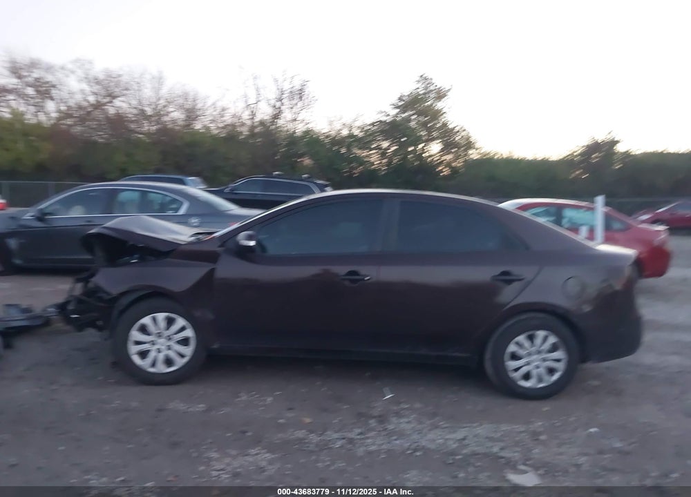 2010 KIA FORTE EX VIN: KNAFU4A24A5835803