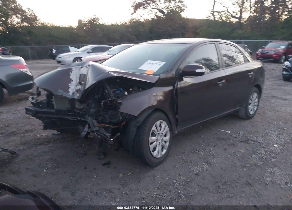 2010 KIA FORTE EX VIN: KNAFU4A24A5835803