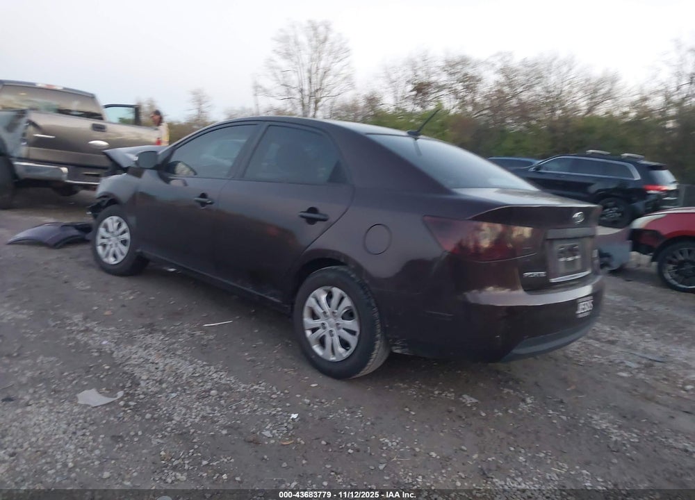 2010 KIA FORTE EX VIN: KNAFU4A24A5835803