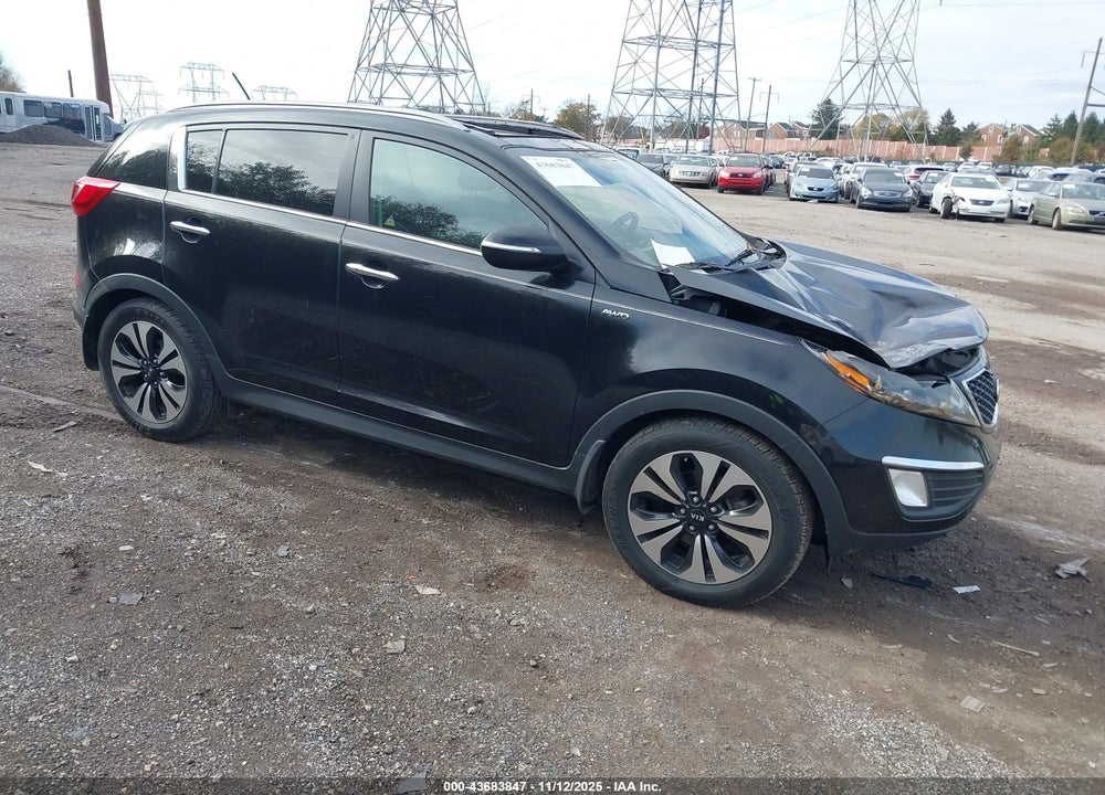 2011 KIA SPORTAGE SX VIN: KNDPCCA69B7117810