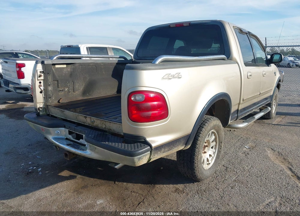 2001 FORD F-150 KING RANCH EDITION/LARIAT/XLT VIN: 1FTRW08L11KD59822