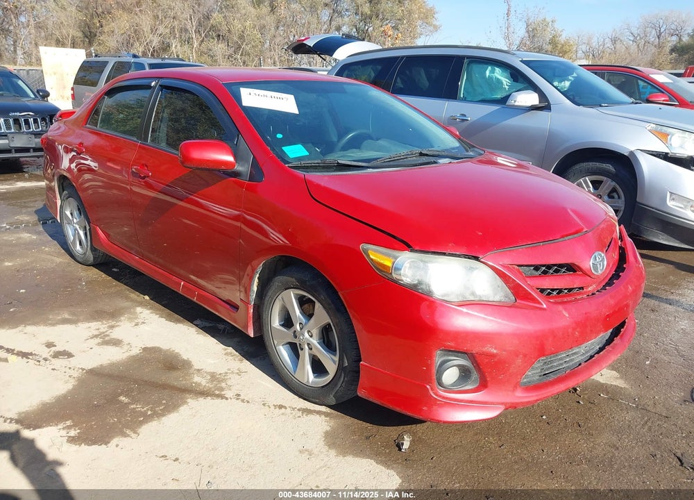 2011 TOYOTA COROLLA S VIN: 2T1BU4EE5BC596434