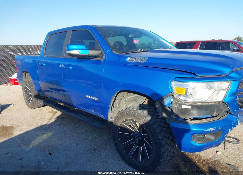 2020 RAM 1500 BIG HORN  4X4 5'7 BOX VIN: 1C6SRFFT3LN365368