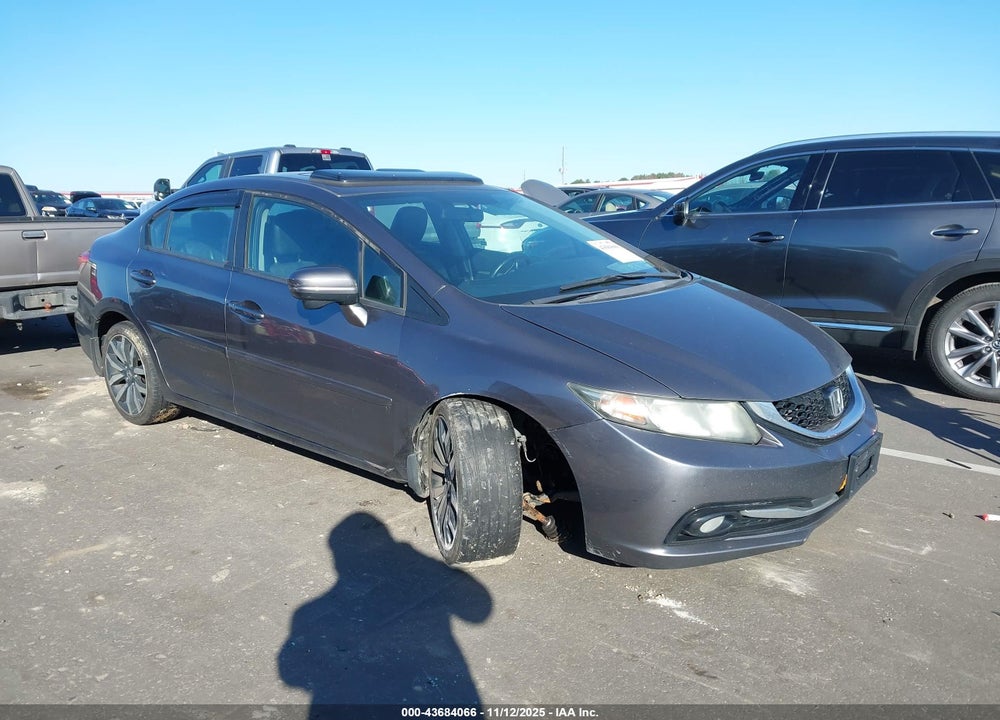 2015 HONDA CIVIC EX-L VIN: 2HGFB2F98FH537775