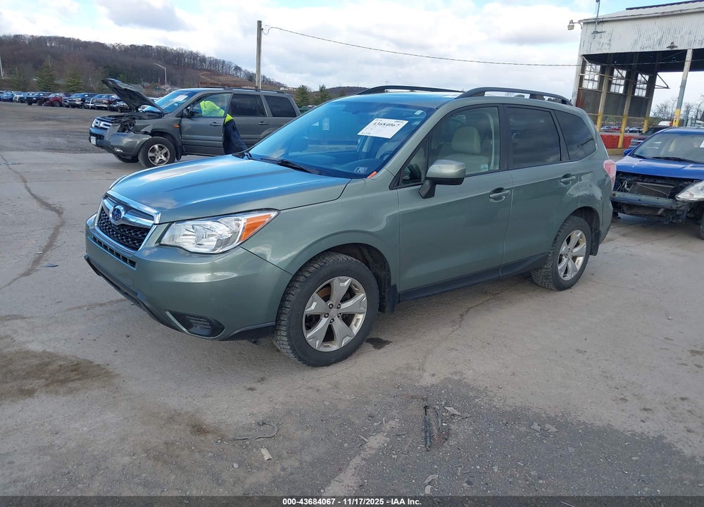 2016 SUBARU FORESTER VIN: JF2SJADC2GH503395