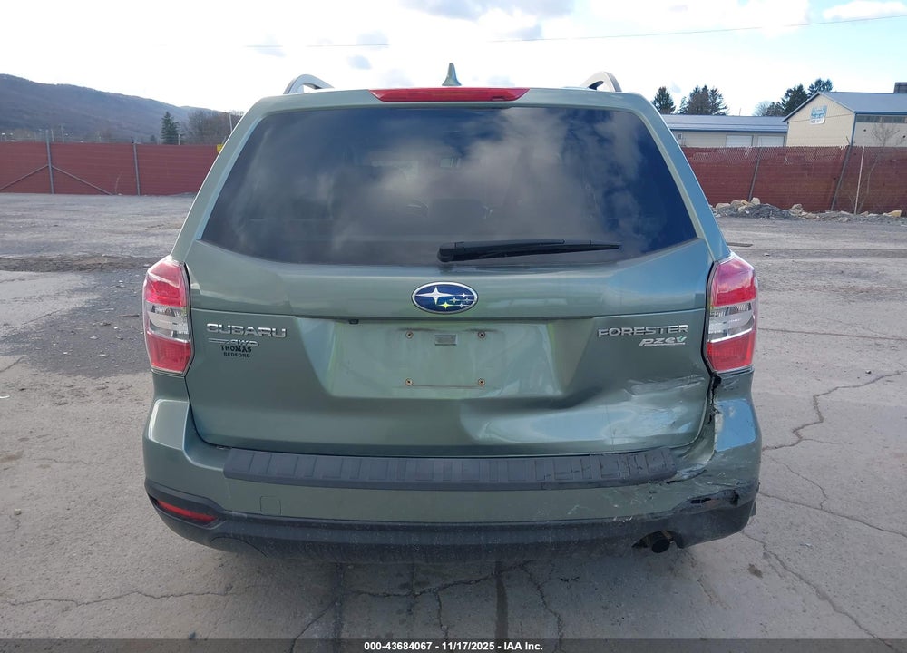 2016 SUBARU FORESTER VIN: JF2SJADC2GH503395