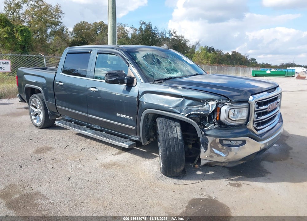 2018 GMC SIERRA 1500 SLT VIN: 3GTP1NEC1JG213192