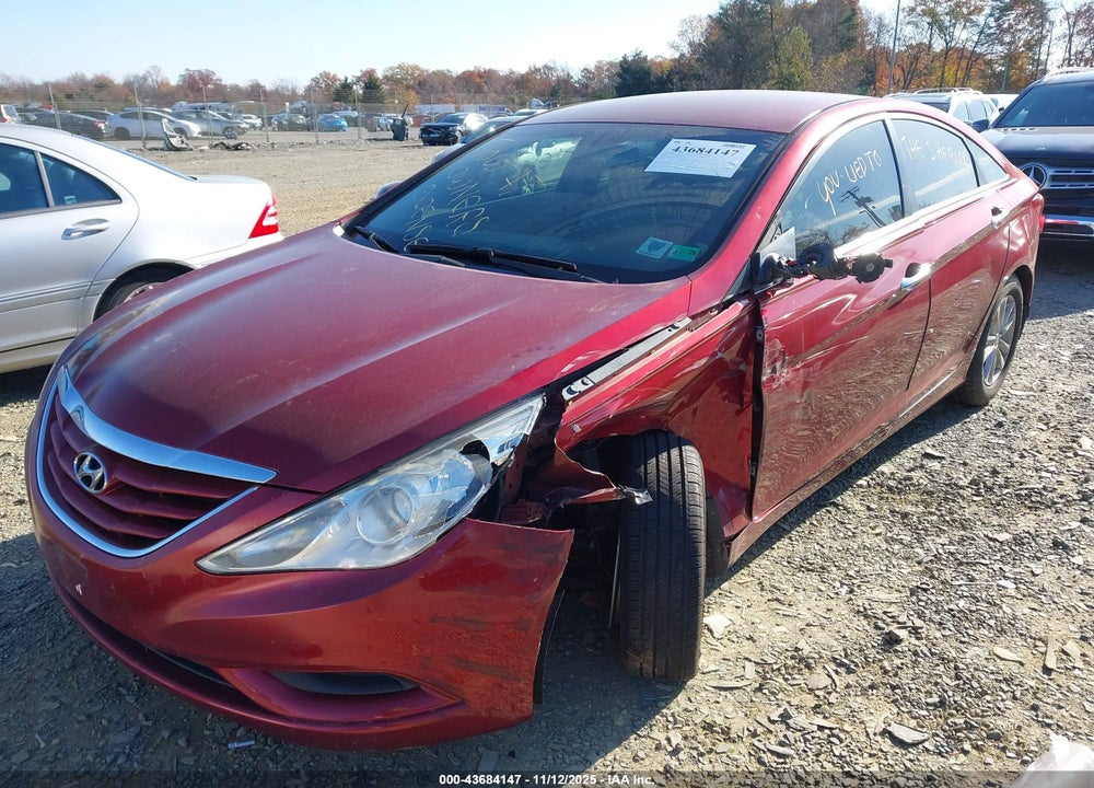2012 HYUNDAI SONATA GLS VIN: 5NPEB4AC7CH372538
